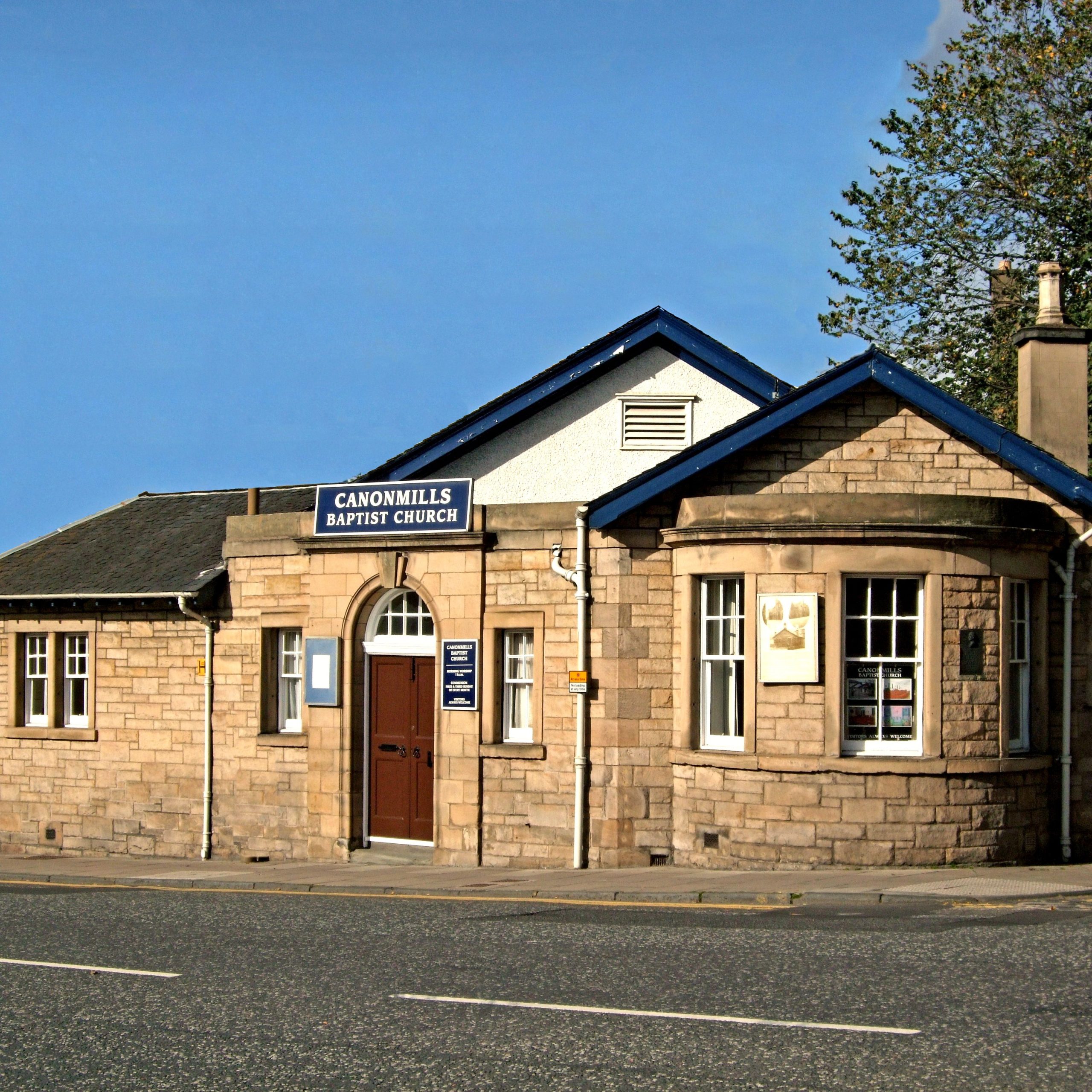 Outside of Canonmills Church